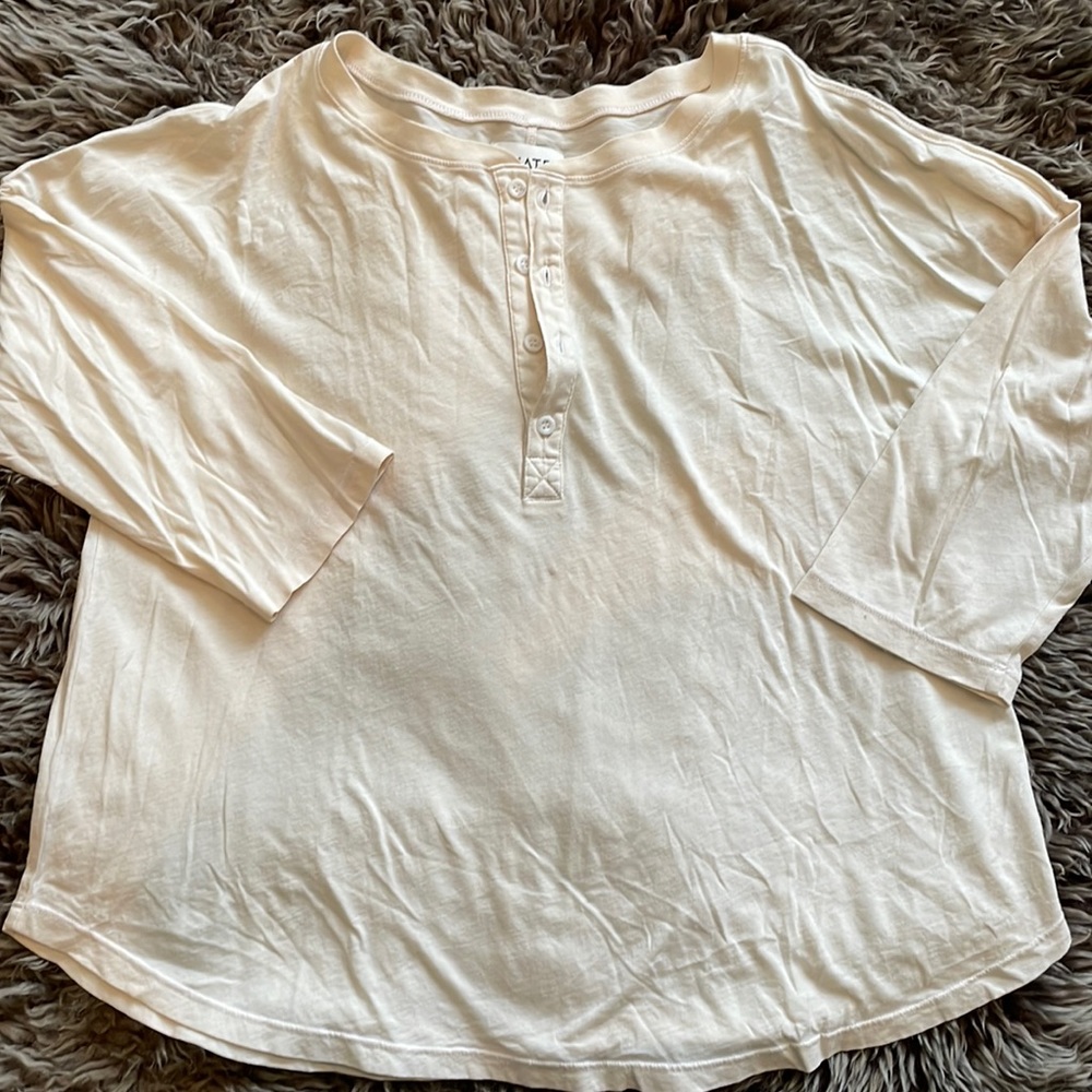 MATE the label Classic Organic Cotton Henley